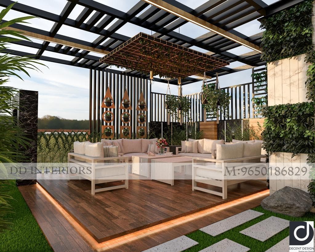 Contemporary dining room design in Shalimar Bagh Delhi